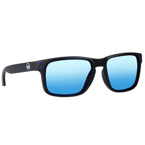 Slide - Matte black frame | ice blue lens