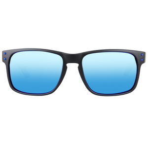 Slide - Matte black frame | ice blue lens