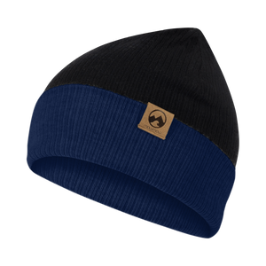 Panda - merino - black/blue