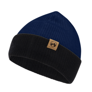 Panda - merino - black/blue