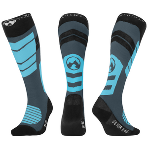 Ibex Snow Socks with Silver Ions - size 35-38 aqua