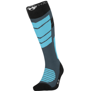 Ibex Snow Socks with Silver Ions - size 35-38 aqua