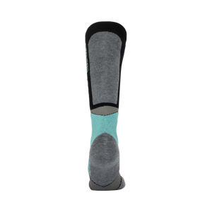 Woolf Snow Socks Merino - size 35-38 Dark grey/aqua/light grey