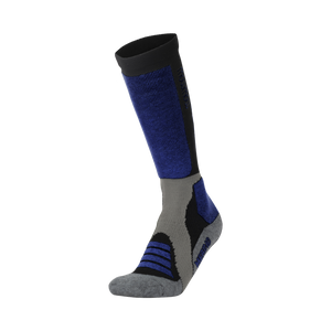 Woolf Snow Socks Merino - size 39-42 Blue/black/dark grey