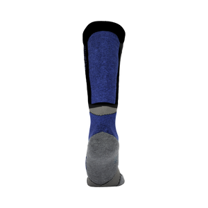 Woolf Snow Socks Merino - size 39-42 Blue/black/dark grey