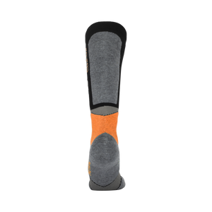 Woolf Snow Socks Merino - size 43-46 Dark grey/orange/light grey