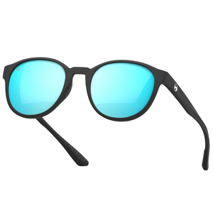 Myoko - Matte black frame | ice blue lens - mowmow