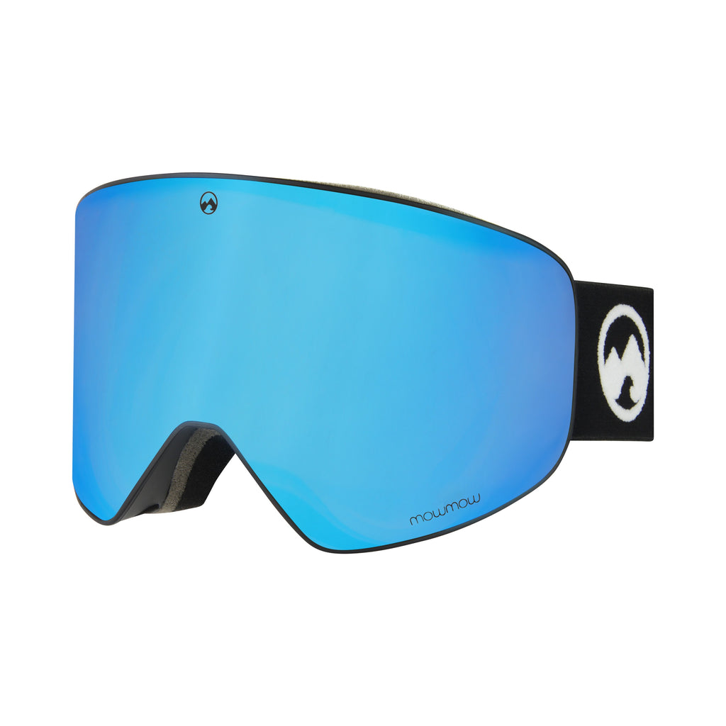 Stealth - M/L black Frame / Ice Blue photochromic LuxaLens