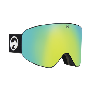 Stealth - M/L black frame / Gold/Blue photochromic LuxaLens