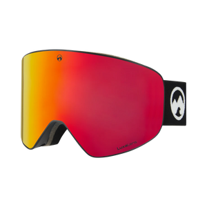 Stealth - M/L black Frame / Red photochromic LuxaLens