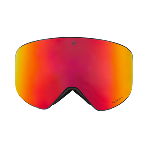 Stealth - M/L black Frame / Red photochromic LuxaLens