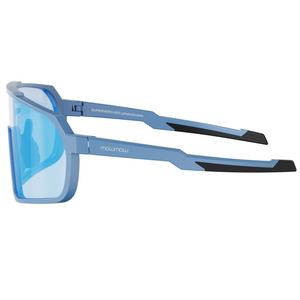 SuperHero-003 - Matte blue | clear to full ice blue Revo