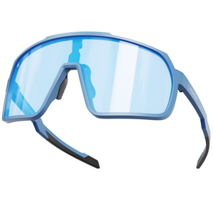 SuperHero-003 - Matte blue | clear to full ice blue Revo