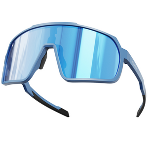 SuperHero-003 - Matte blue | clear to full ice blue Revo