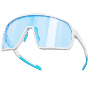 SuperHero-004 - Matte white | clear to full dark blue Revo