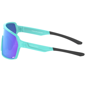 Titan - Matte trans orchid frame | light blue revo lens - mowmow