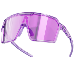 Wizard-006 - Shiny crystal purple | clear to full purple Revo