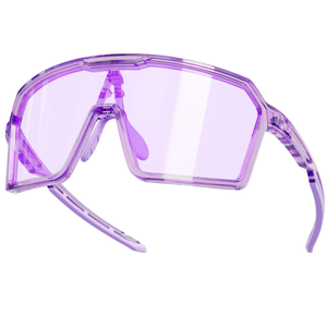 Wizard-006 - Shiny crystal purple | clear to full purple Revo