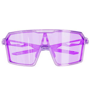 Wizard-006 - Shiny crystal purple | clear to full purple Revo