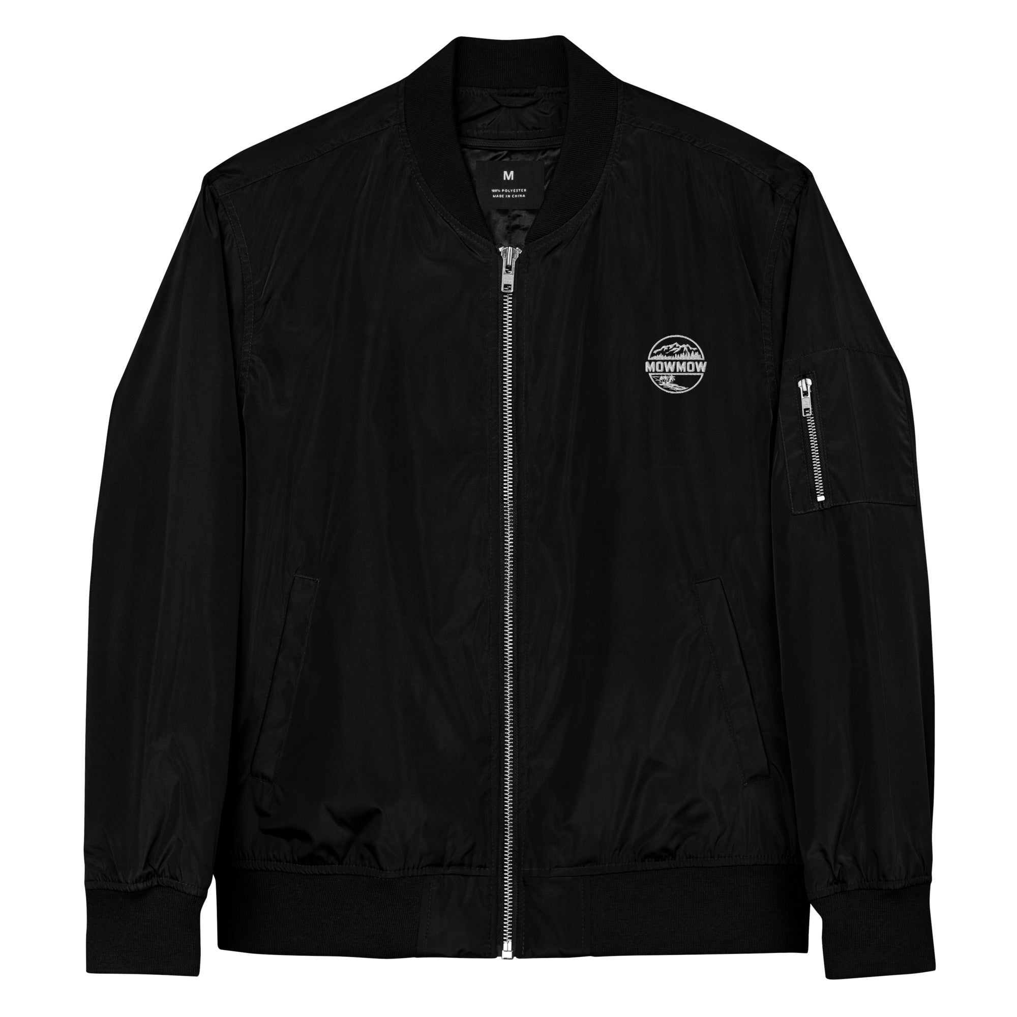 Premium recycled bomber jacket